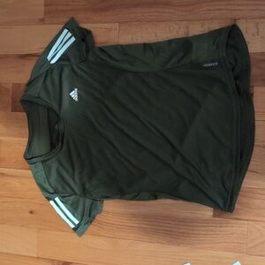 4 for $20🏷️Adidas Olive Green Shirt